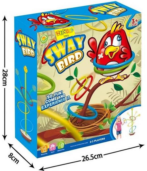 * 3768 ZRĘCZNOŚCIOWA GRA BALANSUJĄCY PTAK PTASZEK