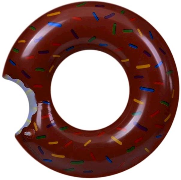 * 3904 KOŁO KÓŁKO DMUCHANE DO PŁYWANIA PĄCZEK DONUT 67cm