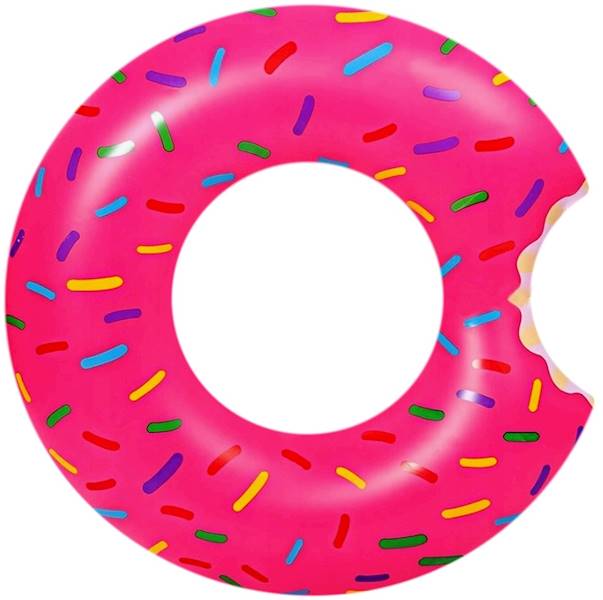 * 3904 KOŁO KÓŁKO DMUCHANE DO PŁYWANIA PĄCZEK DONUT 67cm