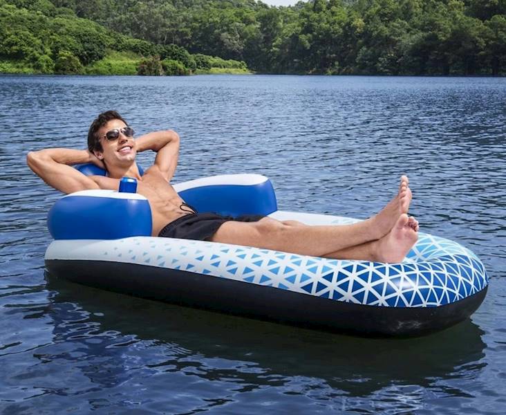 43533 Materac fotel dmuchany leżak do pływania 183 cm Bestway 