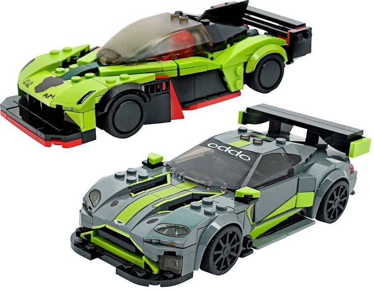 76910 LEGO ASTON MARTIN VALKYRIE AMR VANTAGE 