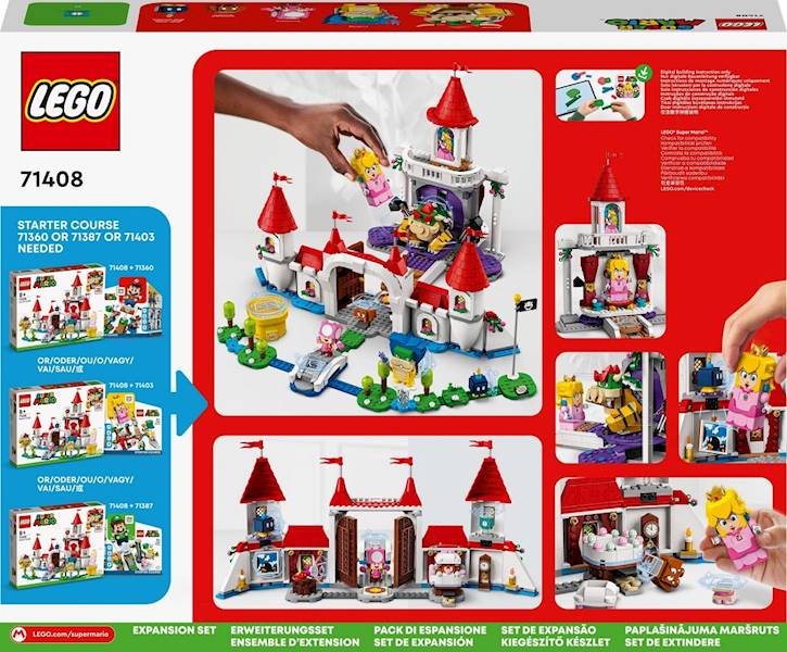 71408 LEGO SUPER MARIO ZAMEK PEACH - ROZSZERZAJĄCY