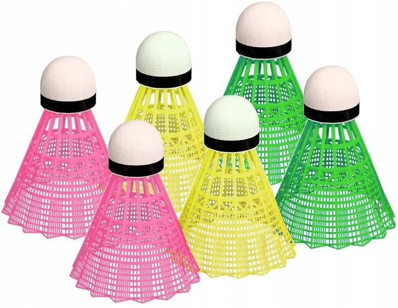 6749 ZESTAW 3 LOTKI DO BADMINTONA LOTKA BADMINTON 