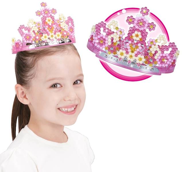 6047 KORALIKI WODNE AQUABEADS BROKATOWA KORONA