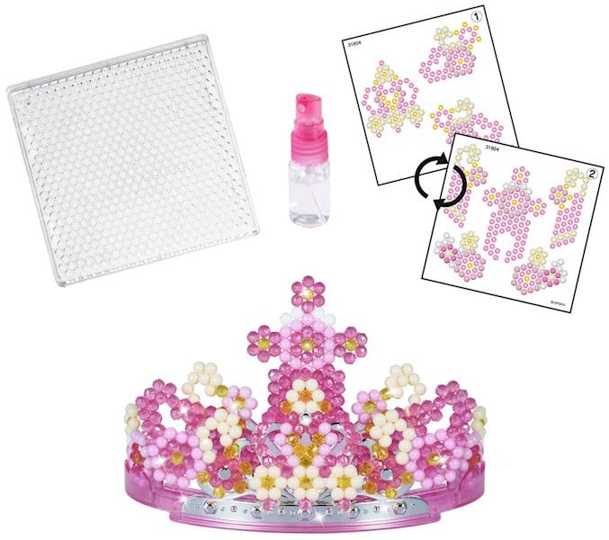 6047 KORALIKI WODNE AQUABEADS BROKATOWA KORONA