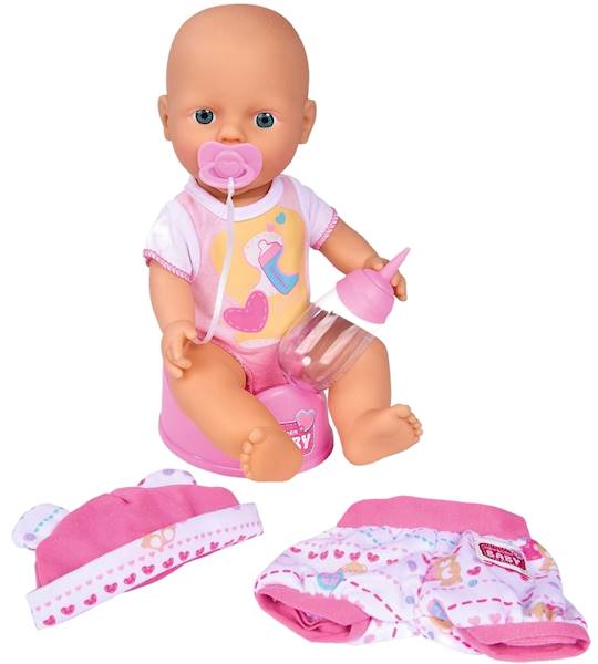 4852 LALKA NEW BORN BABY BOBAS + AKCESORIA