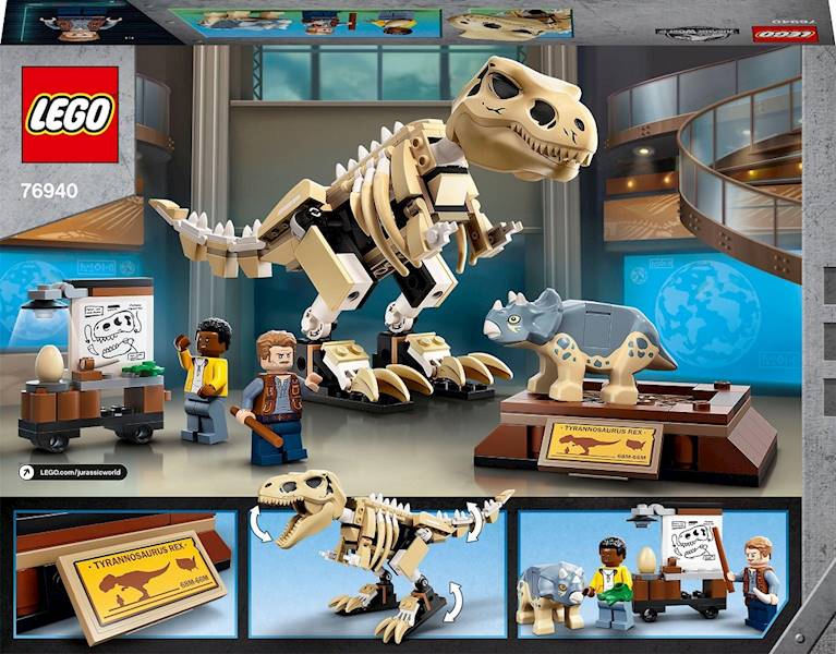 76940 LEGO JURASSIC WORLD SKAMIENIAŁOŚĆ TYRANOZAUR 