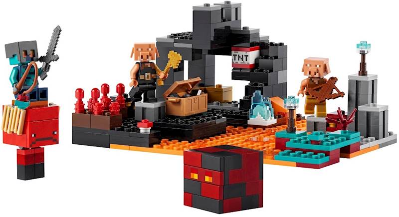 21185 KLOCKI LEGO MINECRAFT BASTION W NETHERZE