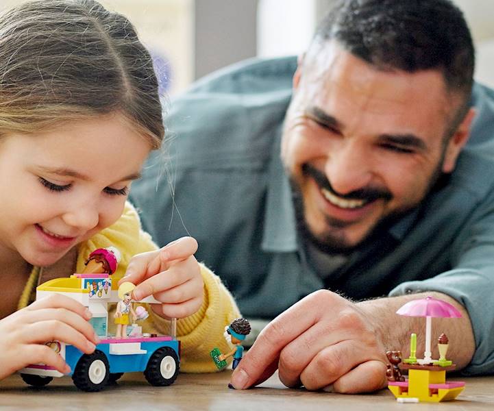 41715 KLOCKI LEGO FRIENDS FURGONETKA Z LODAMI