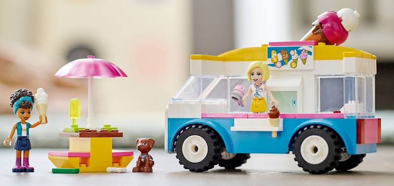 41715 KLOCKI LEGO FRIENDS FURGONETKA Z LODAMI