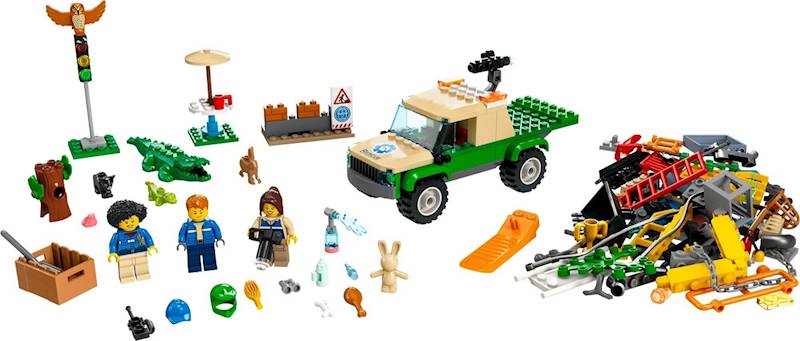 60353 LEGO CITY MISJE RATOWANIA DZIKICH ZWIERZĄT