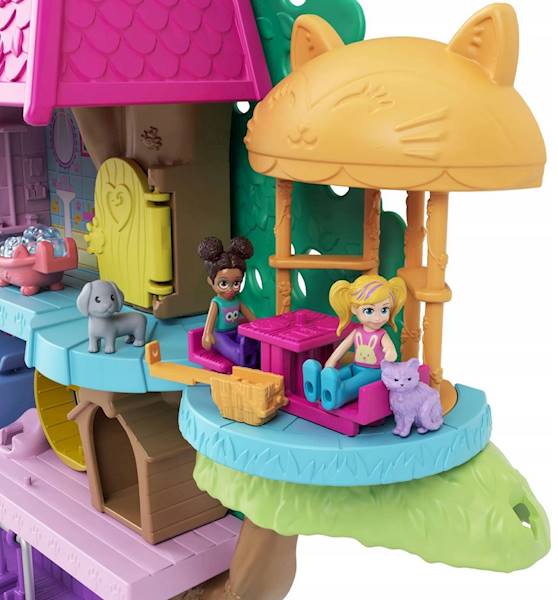 8272 POLLY POCKET DOMEK NA DRZEWIE LALKI AKCESORIA