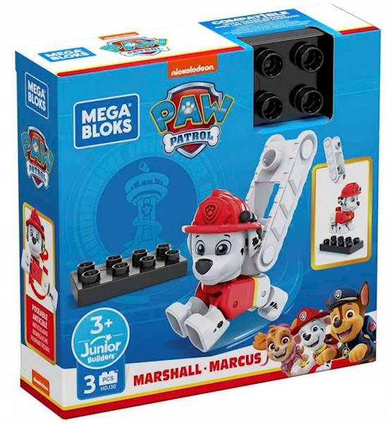 4308 MEGA BLOKS PSI PATROL FIGURKA MARSHALL MARCUS 