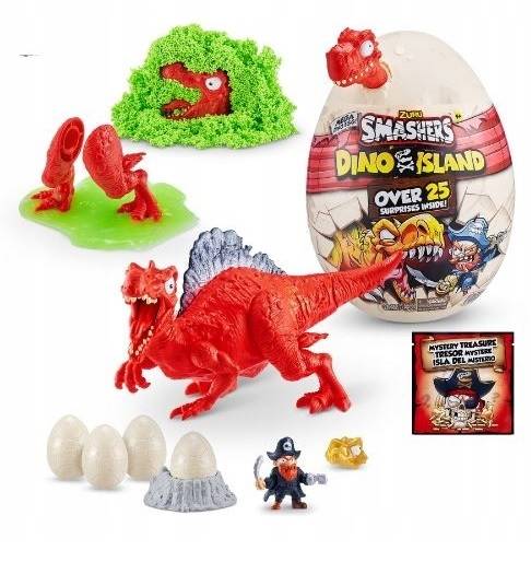 7817 DINO ISLAND ZURU SMASHERS DINOZAUR MEGA JAJO
