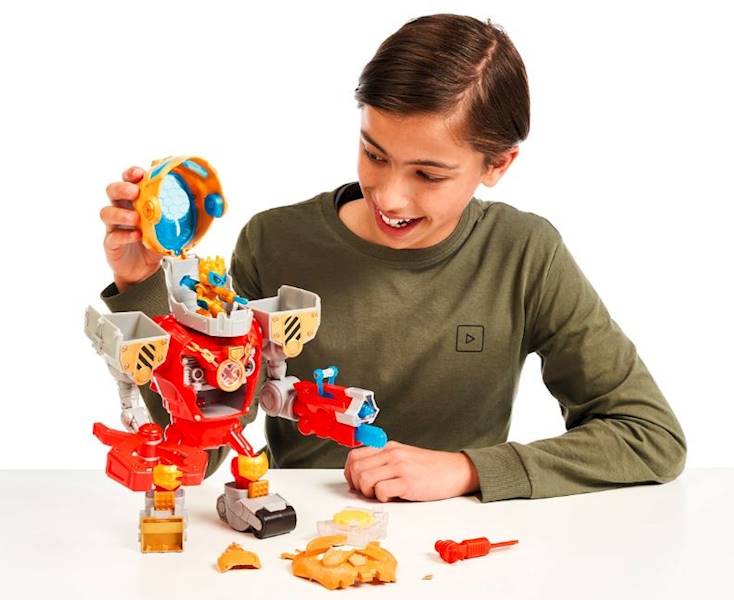 6815 TREASURE X ROBOTS GOLD FIGURKA 25 POZIOMÓW