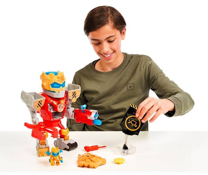 6815 TREASURE X ROBOTS GOLD FIGURKA 25 POZIOMÓW