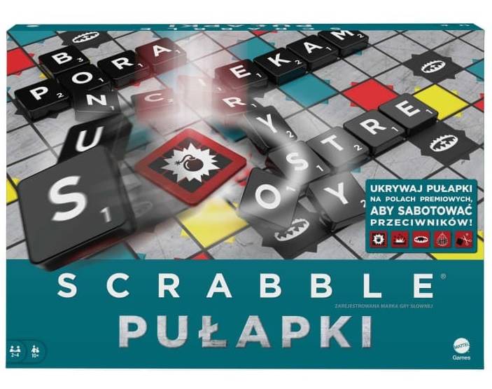 9751 EDUKACYJNA GRA SCRABBLE PUŁAPKI