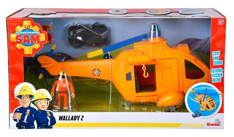 1867 STRAŻAK SAM HELIKOPTER WALLABY II Z FIGURKĄ 