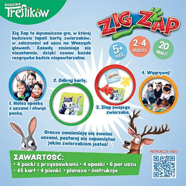 0700 GRA ZRĘCZNOŚCIOWA TREFL ZIG ZAP