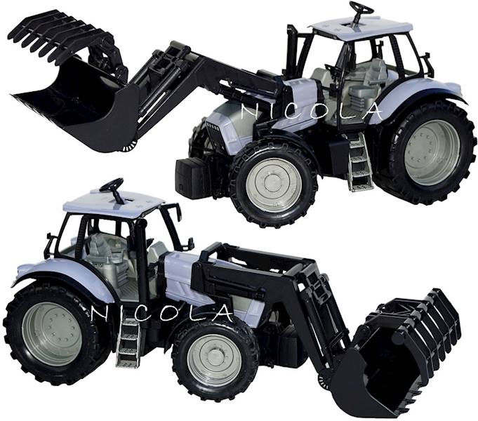 * 4338 DUŻY TRAKTOR CIĄGNIK Z RUCHOMYM TUREM FARMA