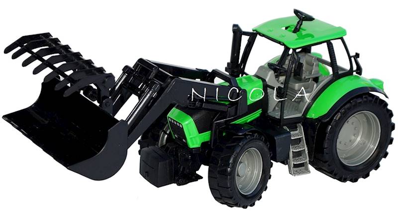 * 4338 DUŻY TRAKTOR CIĄGNIK Z RUCHOMYM TUREM FARMA