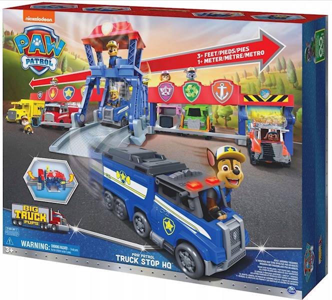9234 PSI PATROL WIELKA BAZA GARAŻ CHASE CIĘŻARÓWKA