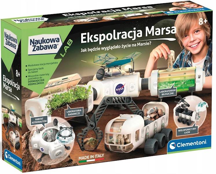 50734 CLEMENTONI NAUKOWA ZABAWA EKSPLORACJA MARSA