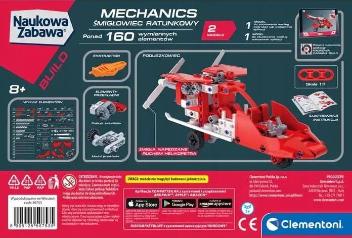 50753 CLEMENTONI MECHANICS ŚMIGŁOWIEC RATUNKOWY