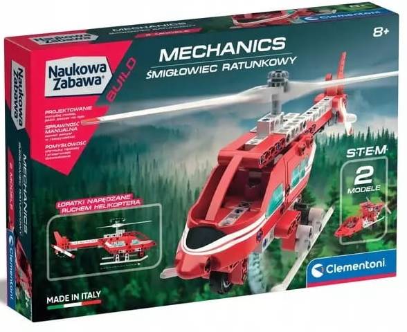 50753 CLEMENTONI MECHANICS ŚMIGŁOWIEC RATUNKOWY