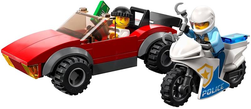 60392 LEGO CITY MOTOR POLICJA POŚCIG ZA SAMOCHODEM