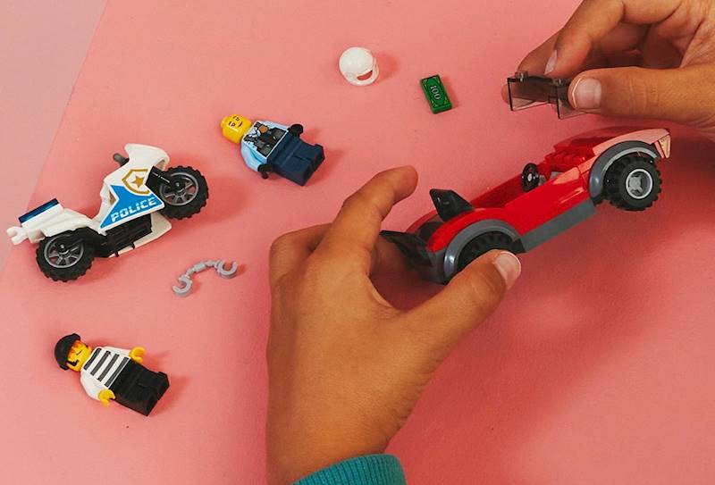 60392 LEGO CITY MOTOR POLICJA POŚCIG ZA SAMOCHODEM