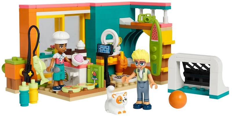 41754 KLOCKI 203ele LEGO FRIENDS POKÓJ LEO