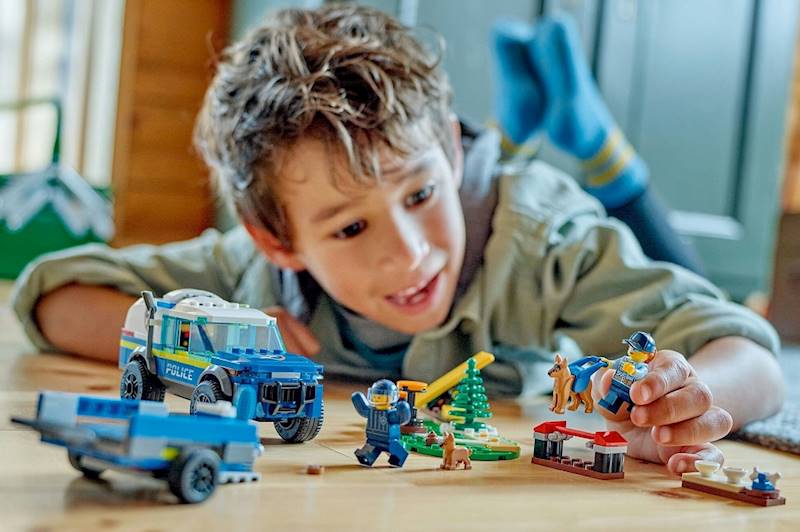 60369 KLOCKI LEGO CITY SZKOLENIE PSÓW POLICYJNYCH