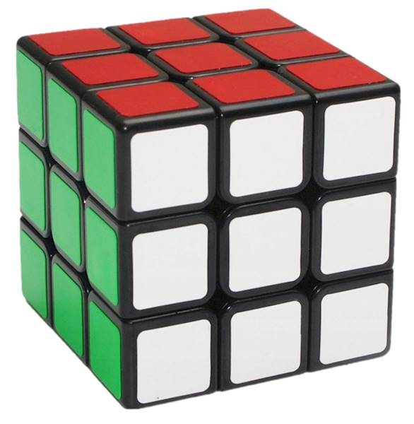 0223 EDUKACYJNA 3x3x3 KOSTKA UKŁADANKA LOGICZNA