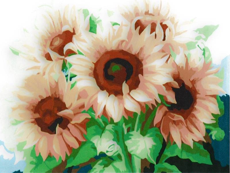 7650 MALOWANIE PO NUMERACH 50x40cm OBRAZ + FARBKI