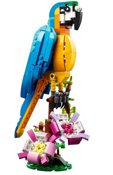 31136 KLOCKI LEGO CREATOR 3w1 EGZOTYCZNA PAPUGA