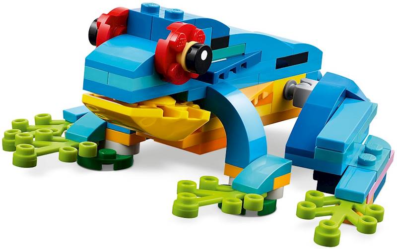 31136 KLOCKI LEGO CREATOR 3w1 EGZOTYCZNA PAPUGA