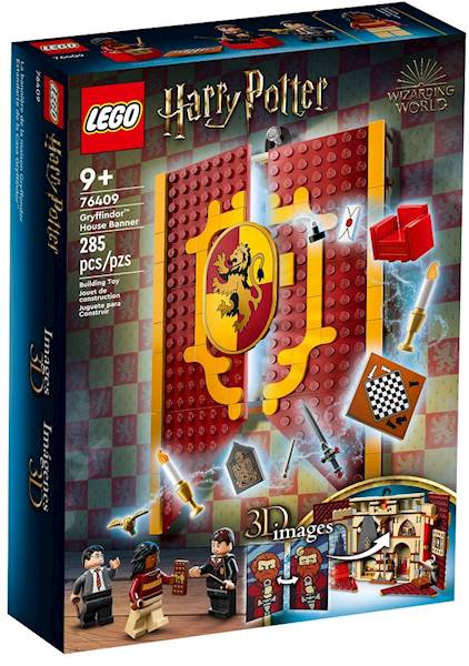 76409 KLOCKI LEGO HARRY POTTER FLAGA GRYFFINDORU 