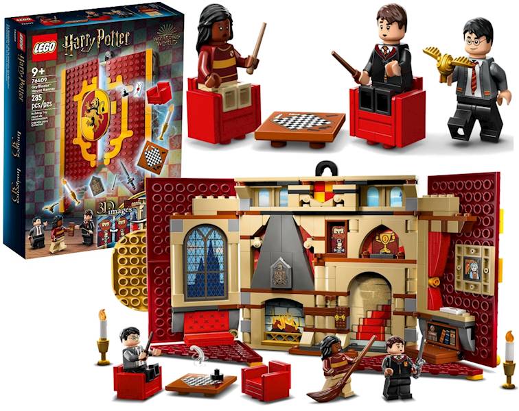 76409 KLOCKI LEGO HARRY POTTER FLAGA GRYFFINDORU 