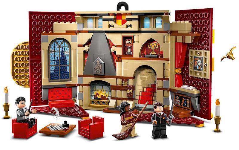 76409 KLOCKI LEGO HARRY POTTER FLAGA GRYFFINDORU 
