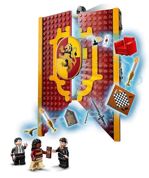 76409 KLOCKI LEGO HARRY POTTER FLAGA GRYFFINDORU 