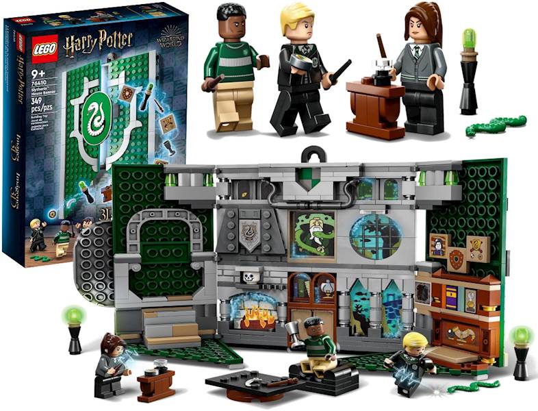 76410 KLOCKI LEGO HARRY POTTER FLAGA SLYTHERINU 