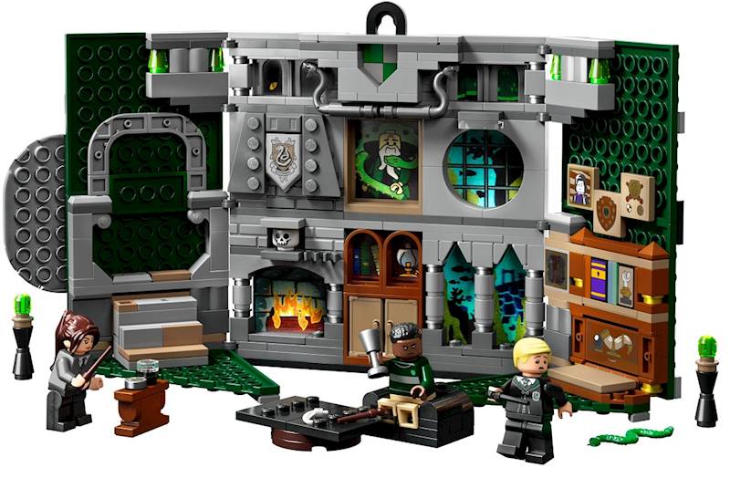 76410 KLOCKI LEGO HARRY POTTER FLAGA SLYTHERINU 