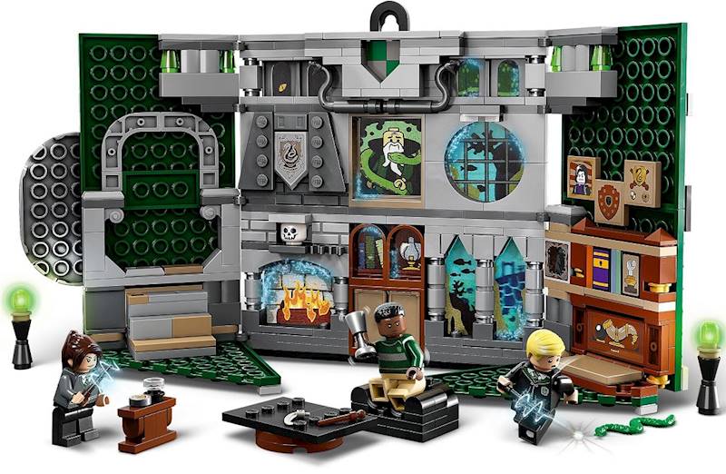 76410 KLOCKI LEGO HARRY POTTER FLAGA SLYTHERINU 