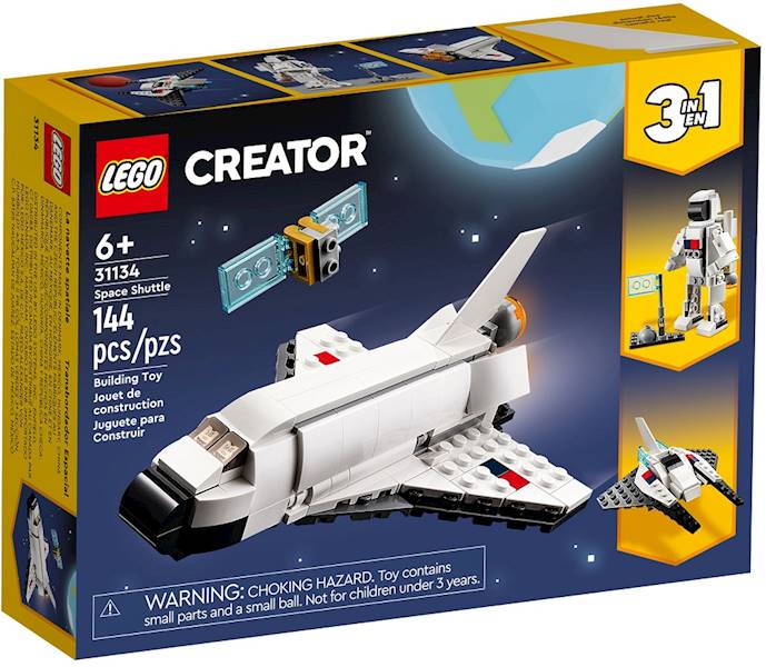 31134 KLOCKI LEGO CREATOR 3w1 PROM KOSMICZNY