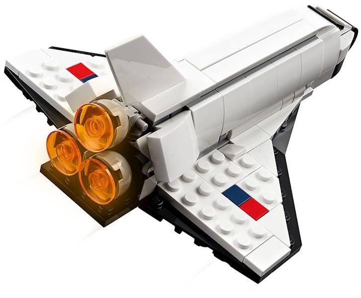 31134 KLOCKI LEGO CREATOR 3w1 PROM KOSMICZNY
