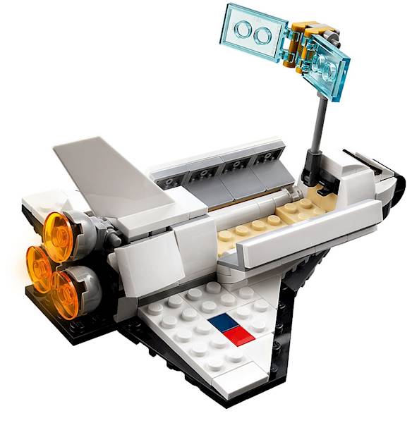 31134 KLOCKI LEGO CREATOR 3w1 PROM KOSMICZNY