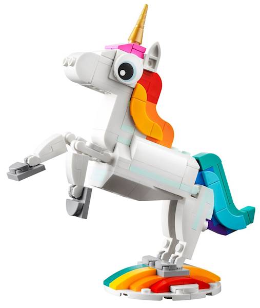31140 KLOCKI LEGO CREATOR 3w1 MAGICZNY JEDNOROŻEC