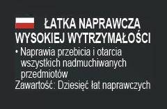 62068 Zestaw naprawczy łatki 10szt wodoodporne do basenu 