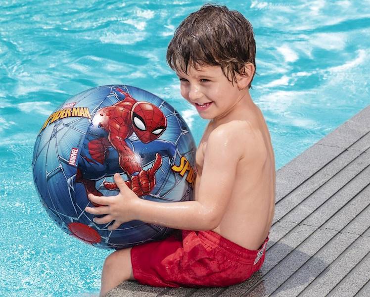 98002 PIŁKA PLAŻOWA 51cm SPIDERMAN BESTWAY
